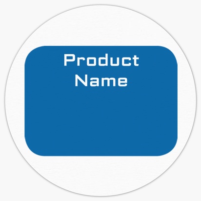 Design Preview for Design Gallery: Internet Communications Product Labels on Sheets, Circle 3.8 x 3.8 cm