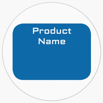 Design Preview for Design Gallery: Blogging Product Labels on Sheets, Circle 3.8 x 3.8 cm