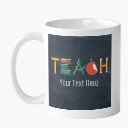 Design Preview for Teachers Custom Mugs Templates, 2-Sided