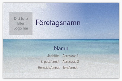 Förhandsgranskning av design för Designgalleri: Resor & hotell Visitkort med pärlemorskimmer