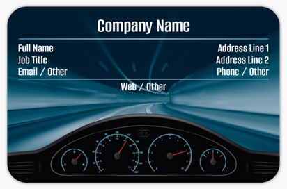 Design Preview for Design Gallery: Automotive & Transportation Rounded Corner Business Cards, Rounded Standard (85 x 55 mm)