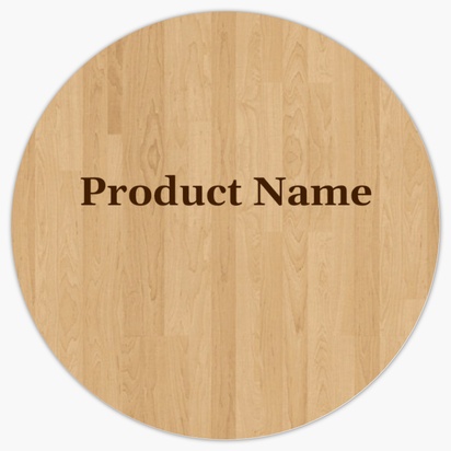 Design Preview for Design Gallery: Flooring & Tiling Product Labels on Sheets, Circle 3.8 x 3.8 cm
