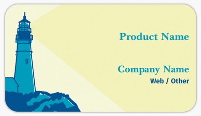 Design Preview for Design Gallery: Financial Consulting Product Labels on Sheets, Rounded Rectangle 8.7 x 4.9 cm