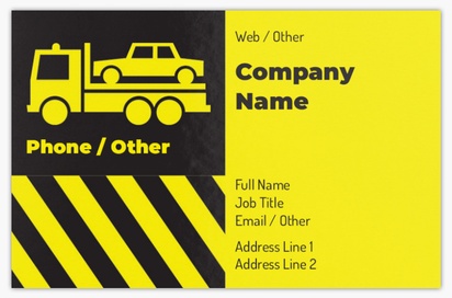 Design Preview for Design Gallery: Automotive & Transportation Ultra-Thick Business Cards, Standard (85 x 55 mm)