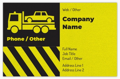Design Preview for Design Gallery: Breakdown Recovery Pearl Business Cards