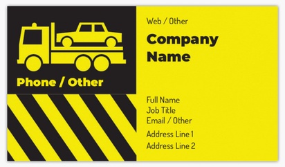 Design Preview for Design Gallery: Breakdown Recovery Matte Visiting Cards, Standard (89 x 51 mm)