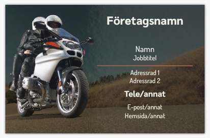 Förhandsgranskning av design för Designgalleri: Motorcyklar Extratjocka visitkort, Standard (85 x 55 mm)