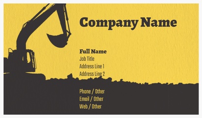 Design Preview for Design Gallery: Demolition Natural Textured Business Cards