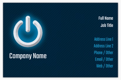 Design Preview for Design Gallery: Computer & Software Sales Pearl Business Cards