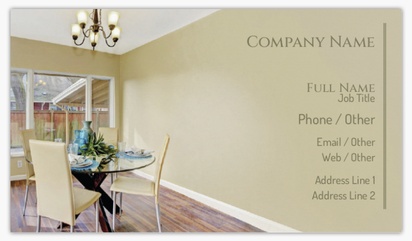 Design Preview for Design Gallery: Painting & Decorating Glossy Visiting Cards, Standard (89 x 51 mm)