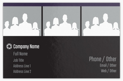 Design Preview for Design Gallery: Photography Ultra-Thick Business Cards, Standard (85 x 55 mm)