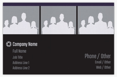 Design Preview for Design Gallery: Photography Linen Business Cards