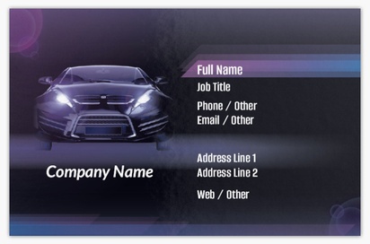 Design Preview for Design Gallery: Auto Dealers Ultra-Thick Business Cards, Standard (85 x 55 mm)
