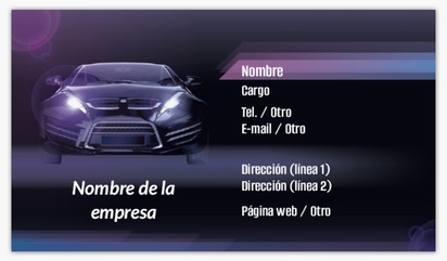 Un vehículo cuerpo de automóvil diseño violeta negro