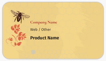 Design Preview for Design Gallery: Agriculture & Farming Product Labels on Sheets, Rounded Rectangle 8.7 x 4.9 cm