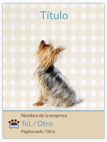 Un animales paseador de perros diseño marrón gris para Animales y mascotas