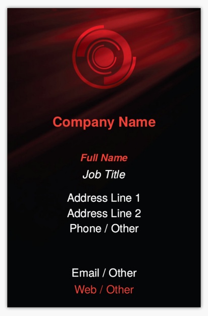 Design Preview for Design Gallery: Security Systems Installation & Maintenance Textured Uncoated Business Cards