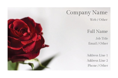 Design Preview for Design Gallery: Seasonal Glossy Business Cards