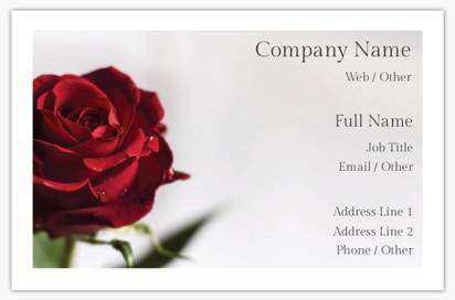 Design Preview for Design Gallery: Seasonal Textured Uncoated Business Cards