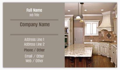 Design Preview for Kitchen & Bathroom Remodeling Ultra Thick Business Cards Templates