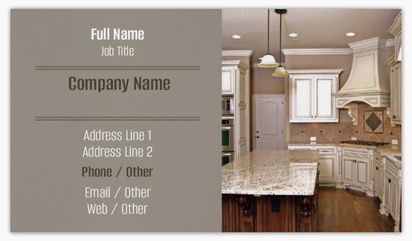 Design Preview for Design Gallery: Kitchen & Bathroom Non-Tearable Visiting Cards