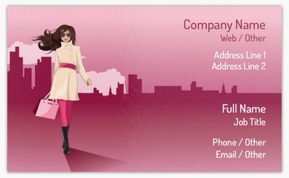 Design Preview for Design Gallery: Clothing Classic Visiting Cards