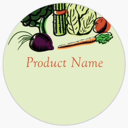 Design Preview for Templates for Agriculture & Farming Product Labels , 3.8 x 3.8 cm Circle