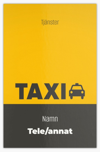 Förhandsgranskning av design för Designgalleri: Charterbuss & transfer Extratjocka visitkort, Standard (85 x 55 mm)