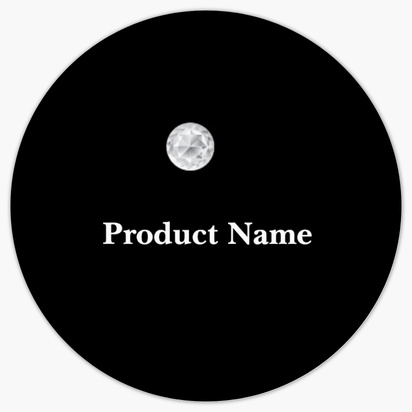 Design Preview for Design Gallery: Jewellery Product Labels on Sheets, Circle 3.8 x 3.8 cm