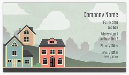 Design Preview for Home Inspection Standard Business Cards Templates, Standard (3.5" x 2")