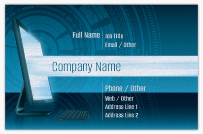 Design Preview for Design Gallery: Electronics Pearl Business Cards