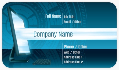 Design Preview for Design Gallery: Software Development Rounded Corner Business Cards, Standard (3.5" x 2")