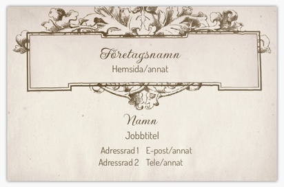 Förhandsgranskning av design för Designgalleri: Antikviteter Extratjocka visitkort, Standard (85 x 55 mm)