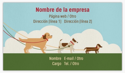 Un perro paseador de perros diseño gris verde para Animales y mascotas