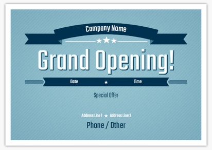 Design Preview for Design Gallery: Grand Opening Flyers, None A5