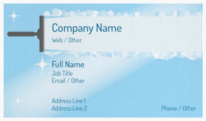 Design Preview for Design Gallery: Cleaning Services Natural Textured Business Cards