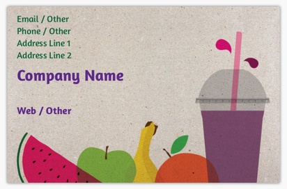 Design Preview for Design Gallery: Ice Cream & Food Trucks Pearl Business Cards