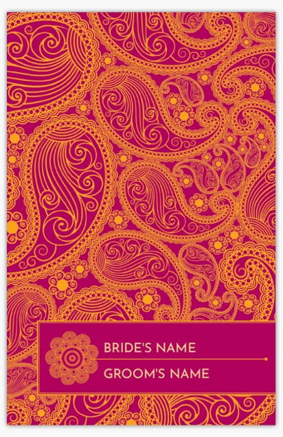 Design Preview for Design Gallery: Cultural Wedding Invitations