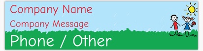 Design Preview for Design Gallery: Childcare & Early Education Vinyl Banners, 76 x 305 cm