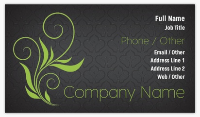 Design Preview for Design Gallery: Landscaping & Gardening Non-Tearable Visiting Cards