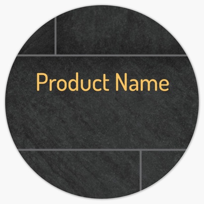 Design Preview for Design Gallery: Flooring & Tiling Product Labels on Sheets, Circle 3.8 x 3.8 cm