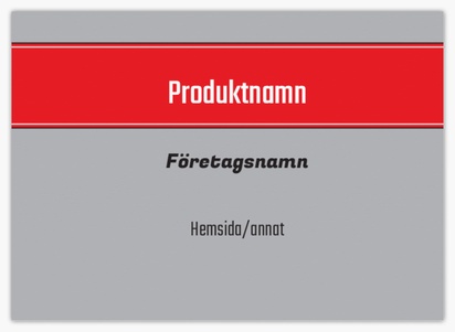 Förhandsgranskning av design för Designgalleri: Fordon & transport Etiketter på rulle, Rektangulärt 7,4 x 5,3 cm