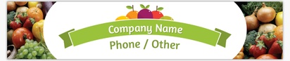 Design Preview for Design Gallery: Farmers Market Vinyl Banners, 76 x 366 cm