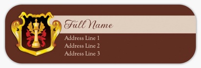 Design Preview for Design Gallery: Business Consulting Return Address Labels