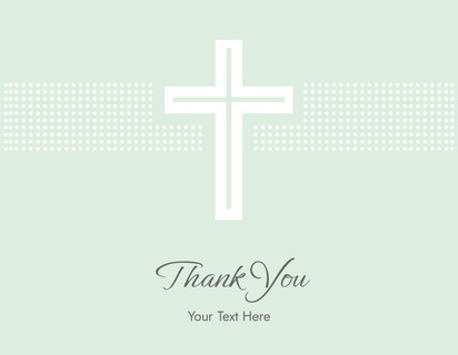 Design Preview for Templates for Religious & Spiritual Compliment Cards , Folded 10.7 x 13.9 cm