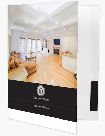 Design Preview for Design Gallery: Property & Estate Agents Presentation Folders, A4