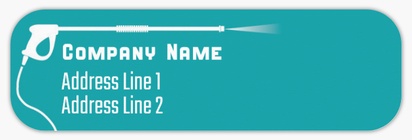 Design Preview for Design Gallery: Cleaning Services Return Address Labels