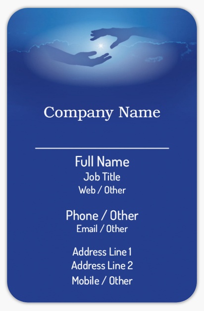 Design Preview for Design Gallery: Life Coaching Rounded Corner Business Cards, Rounded Standard (85 x 55 mm)