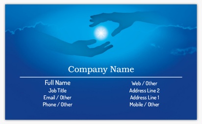 Design Preview for Design Gallery: Life Coaching Standard Business Cards, Standard (91 x 55 mm)