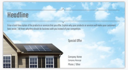 Design Preview for Environmental & Energy Postcards Templates, 6" x 11"